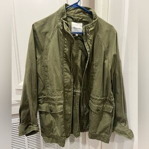 Madewell green dispatch jacket